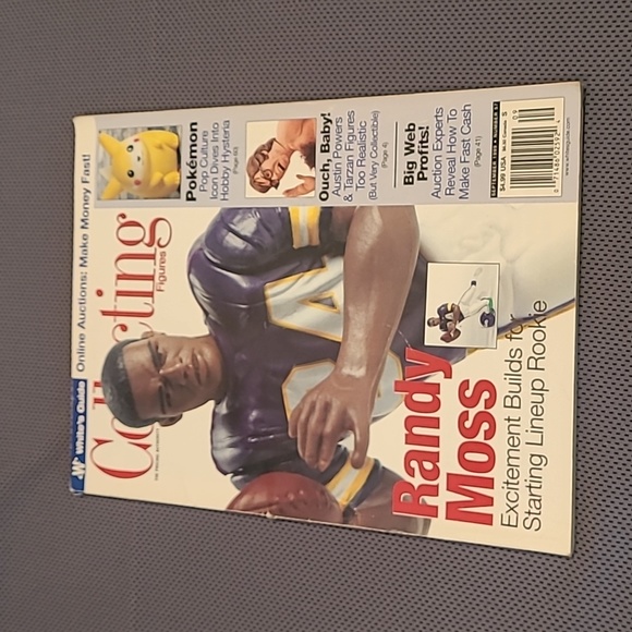 Whites Guide Collecting Figures September 1999 Issue 57 Randy Moss Magazine - Picture 1 of 14
